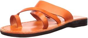 Сандалии The Good Shepherd Slide в оранжевом цвете Jerusalem Sandals