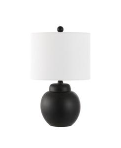 Настольная лампа Roux 19,5 дюймов Safavieh, черный