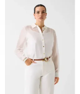 Рубашка regular fit Marciano Guess, белый