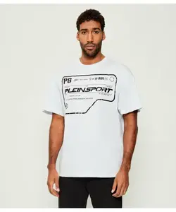 Футболка Loose fit Plein Sport, белый