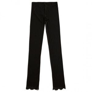 Женские леггинсы 70/30 - мериносовое нижнее белье Joha, черный