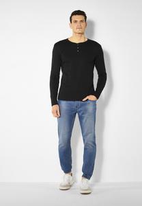 Топ с длинными рукавами H.I.S, черный