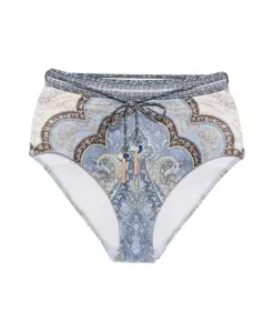 Брюки с высокой талией Wanderlust Zimmermann, мультиколор