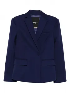 Блейзер на пуговицах Patrizia Pepe, синий