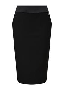 Миди юбка COMMA, Black