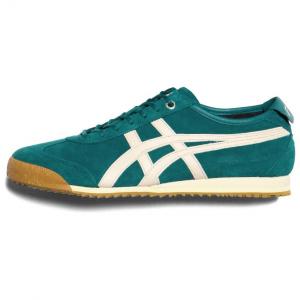 Onitsuka Tiger Кроссовки MEXICO 66 с противоскользящим покрытием, износостойкие, повседневные, унисекс, темно-зеленые
