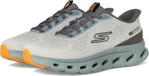 Мужские кроссовки Skechers Go Walk Glide Step 2.0 Maser, без застежек, шалфейный