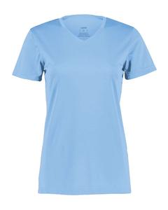 Женская футболка Nexgen Performance с V-образным вырезом Augusta Sportswear, цвет columbia blue