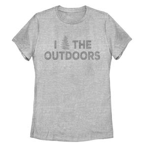 Футболка с надписью «I Tree The Outdoors» для юниоров