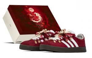 Adidas Neo Кроссовки для скейтбординга Vl Court AdidasNVI Shock Absorbers Slip Resistant Low Top Women's Red White