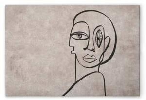 Картина на холсте A.S. Création Palomas Room 1 цвет graubeigeschwarz