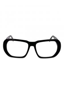 Очки в квадратной оправе Moncler Eyewear, черный