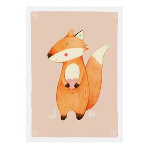 Картина на холсте A.S. Création Fuchs цвет braun/beige