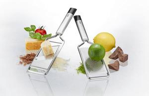 Терка Gefu, черное серебро