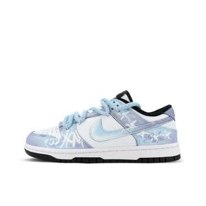 Nike Кроссовки для скейтбординга low top unisex dunk scarlet interference xjdd purple rhythm starlight белый синий
