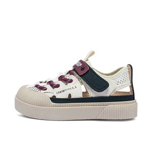 Детские сандалии для детей от 3 до 7 лет BIG WASP, бежевый/красный