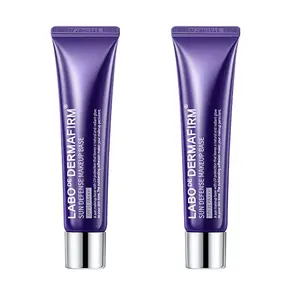 DERMAFIRM+ Персиковые листья 2 праймера осветляющий тон кожи солнцезащитный выравнивающий тон кожи фиксирующий праймер 40г