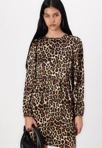 Повседневное платье PCNEO O NECK SHORT DRESS Pieces, черный