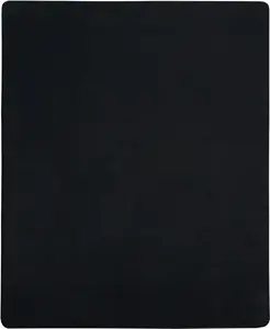 Простыня на резинке трикотажная черная 180х200 см хлопок DKD HOME DECOR