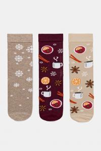 3 пары хлопковых носков Medicine, мультиколор