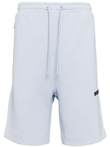 BOSS шорты с кулиской и вышитым логотипом, синий