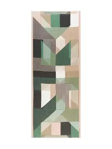 Шарф с геометричным узором Marc O'Polo, розовый