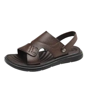 Пляжные шлепанцы мужские Captain illy, коричневый