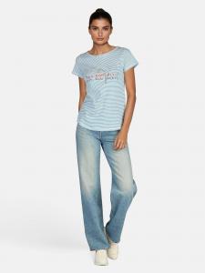 Salzhaut Футболка 'Gudrun Ringel' в цвете Petrol