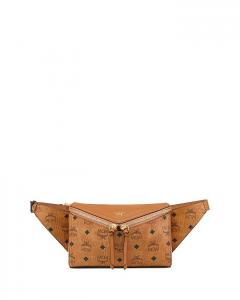 Поясная сумка из искусственной кожи Diamond 3D Visetos MCM, коричневый/бежевый