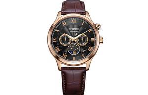 CITIZEN Часы Light Powered Quartz Movement Stainless Steel Strap Watch Men's Watch Black Dial