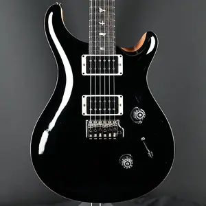 PRS Custom 24 Черная верхняя дека с натуральной задней #745