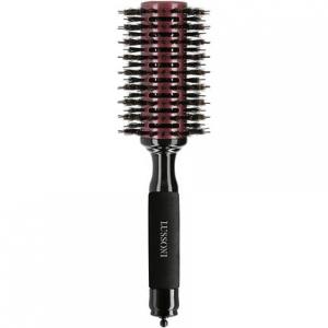 T4B Lussoni Natural Style Деревянная круглая расческа для укладки волос со съемной шпилькой, 38 мм, 1,5 дюйма, Tb Tools For Beauty