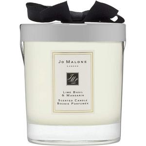 Ароматическая свеча для дома Jo Malone Lime Basil & Mandarin, 7 унций, с цветочным рисунком. Jo Malone London