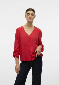 Блуза Vero Moda SNRONJA, High Risk Red/Red