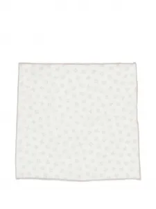 Платок с цветочным принтом Eleventy, бежевый