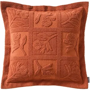 Наволочка No brand, терракотовый