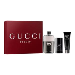 Набор мужской парфюмерии sinful love туалетная вода 90 мл + бальзам для тела 70 г + гель для душа 50 мл GUCCI