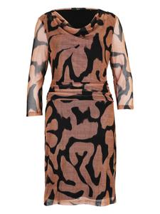 Макси платье zero, Brown