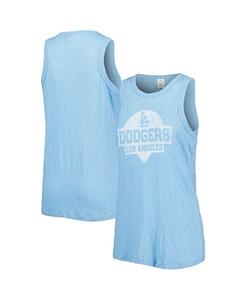 Женская майка Royal Los Angeles Dodgers Tri-Blend Soft As A Grape, синий