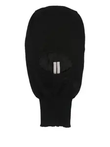 Кашемировая балаклава Skull Rick Owens, черный