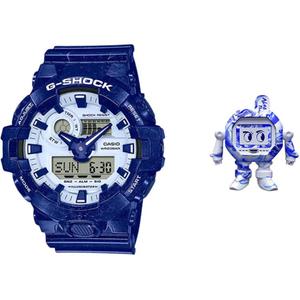 CASIO Часы Men Liquid Crystal/Analog Dual Display Series Blue Watch