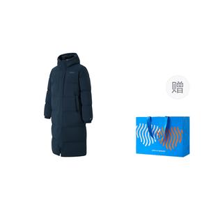 Пуховик унисекс Adidas, темно-синий