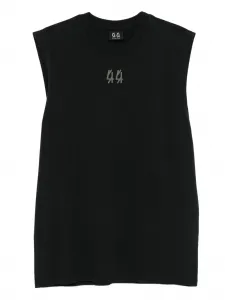 Жилет без рукавов с логотипом 44 LABEL GROUP, черный