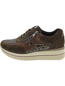WALDLÄUFER Спортивные кроссовки K-Luana на шнуровке, коричневые