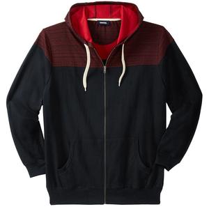 Мужская толстовка Kingsize Big & Tall French Terry Snow Lodge KingSize, черный