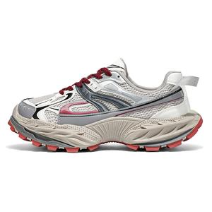 Амортизирующие, износостойкие, дышащие, увеличивающие рост низкие массивные кроссовки для мужчин Wooden Rabbit, Red