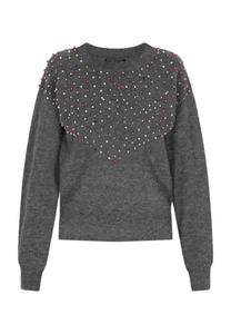 Свитер faina, темно-серый