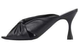 Туфли-мюли женские Balenciaga Drapy, черный
