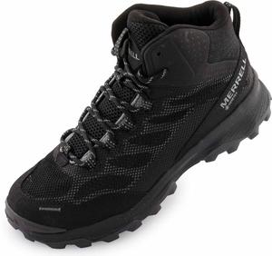 Женские походные кроссовки Merrell Speed Strike Mid GTX — чёрные