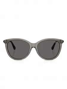 Солнцезащитные очки в клетку Burberry, серый